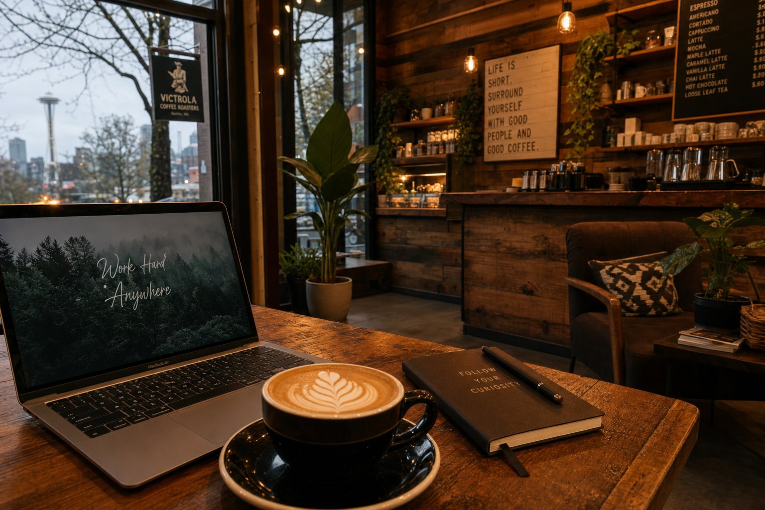 Coffee culture is real — and a small daily cost line.