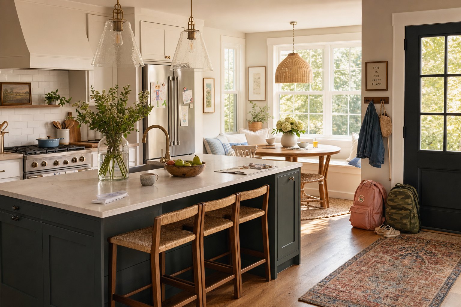 Family kitchens at the heart of the home.